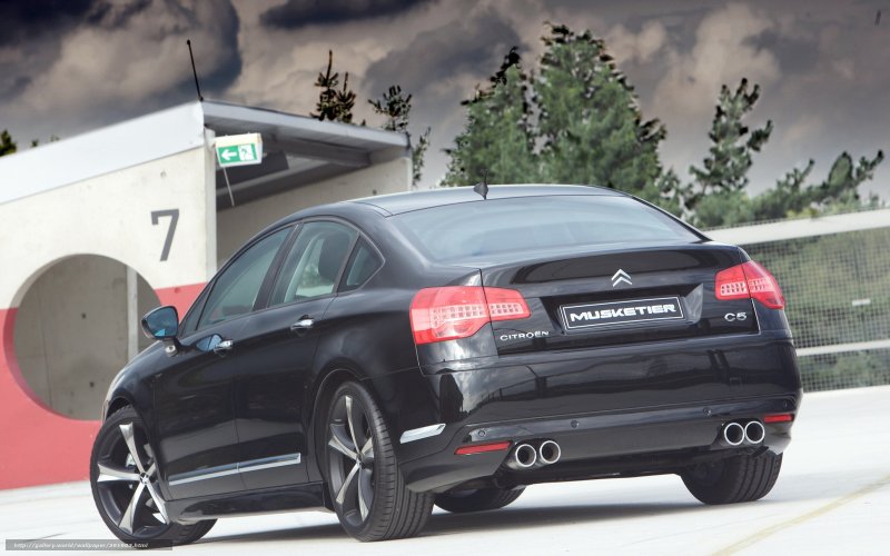 Citroën c5 зад
