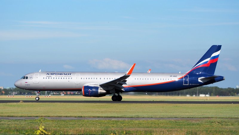 Airbus a321 211sl компании Aeroflot