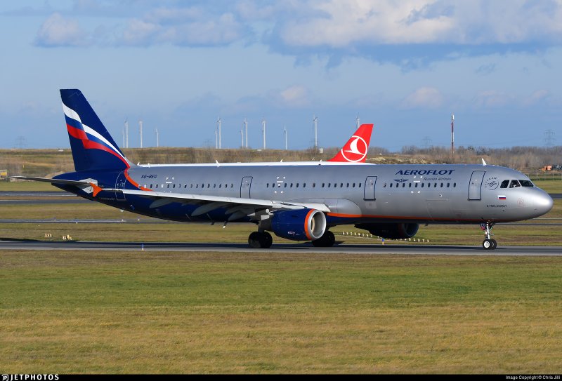 Aeroflot a321 211 VP BJX