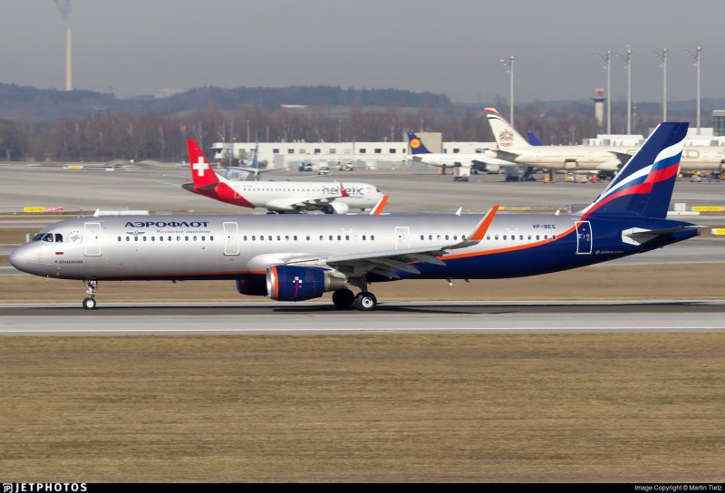 Airbus a321-211 данные