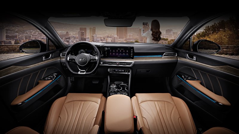 Kia Optima 2021 салон