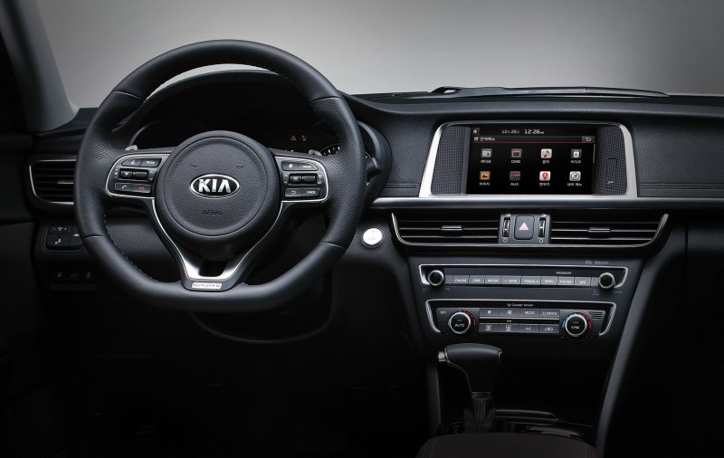 Новая Kia k5 салон