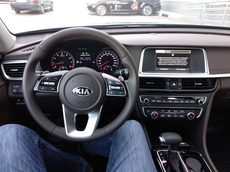 Kia Optima 2018 салон