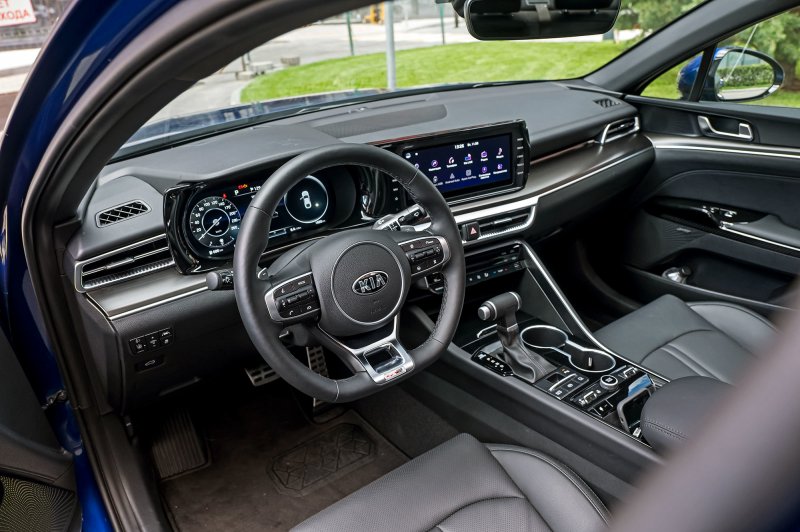 Kia k5 2021 салон