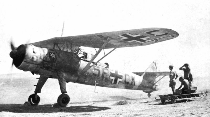 Хеншель 126 самолет