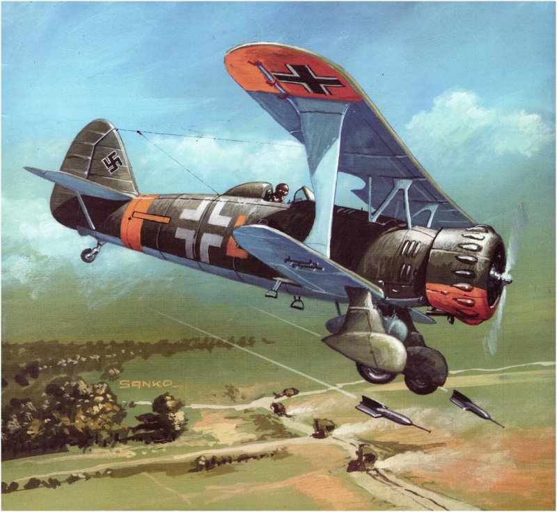 Штурмовик "Хеншель" HS 123
