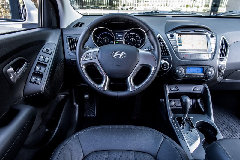 Hyundai Tucson 2017 панель