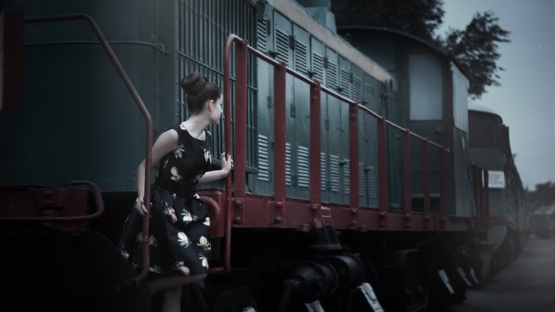 Девушки в плацкарте