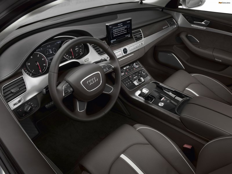 Audi a8 d4 салон