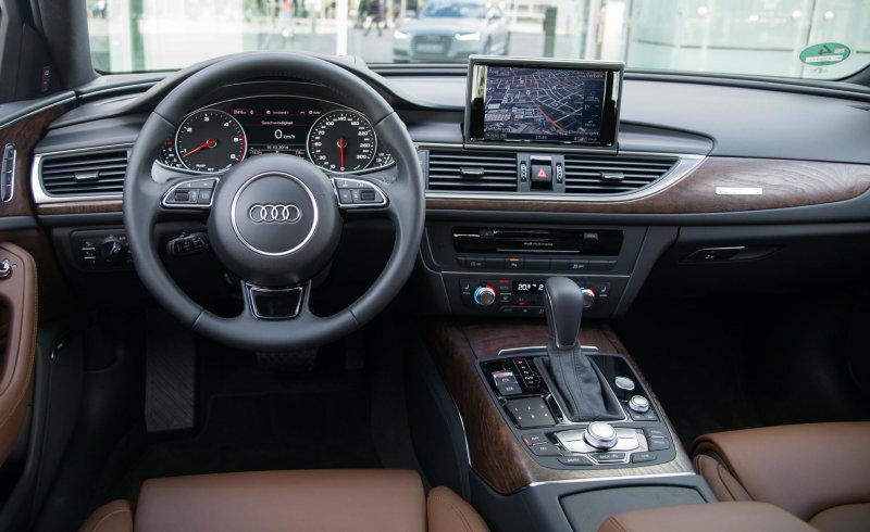 Audi a6 Рестайлинг салон