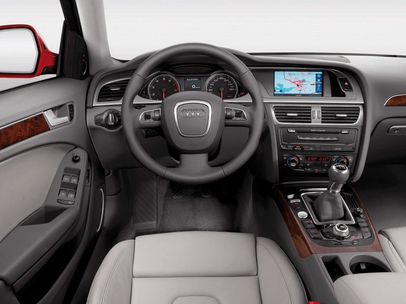 Audi a4 2008 салон