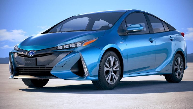 Toyota Prius 2018 белый