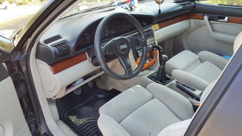 Audi 100 c4 кузов универсал салон