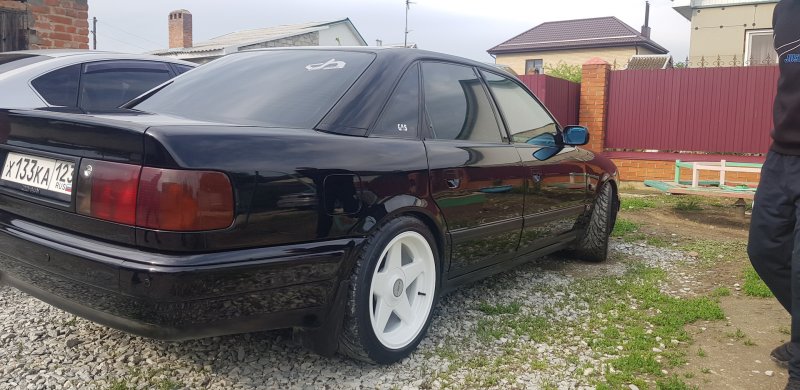 Ауди 100 с4 зеленая