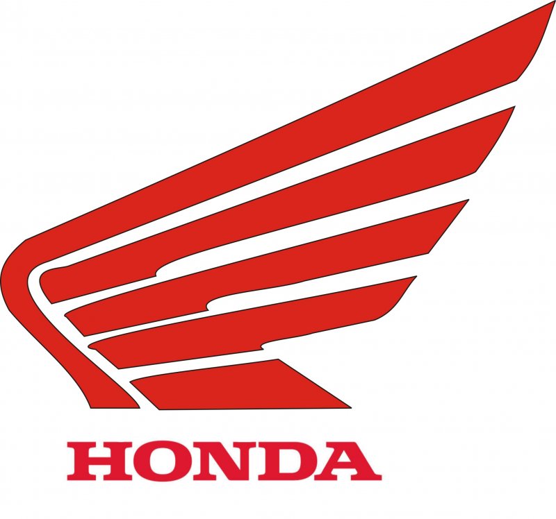 Honda мотоцикл лого вектор