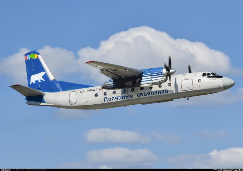 Самолет АН-24 СССР