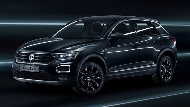 Volkswagen t-Roc Black