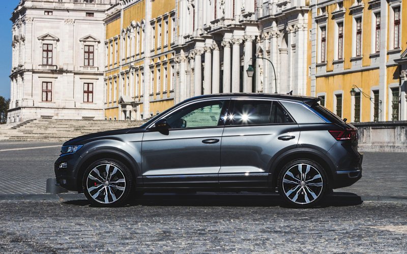 Volkswagen t Roc чёрный