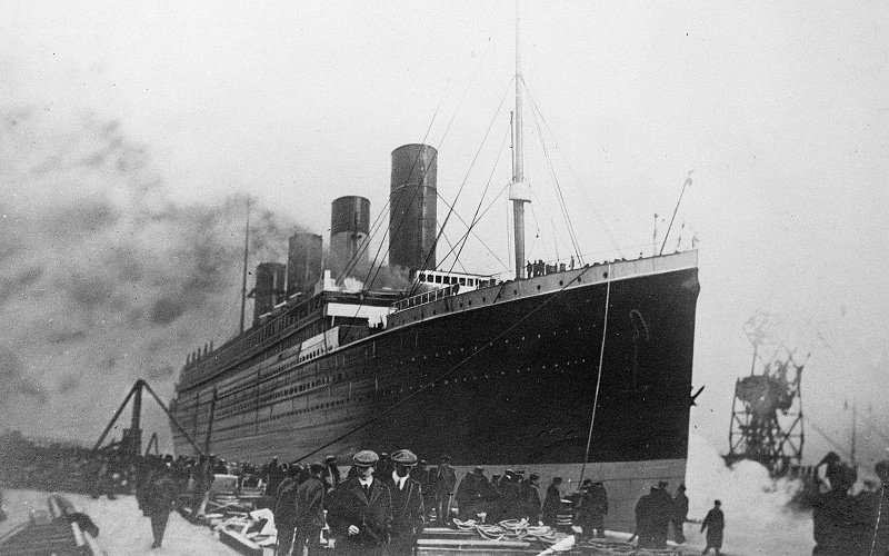 Последняя фотография Титаника 1912