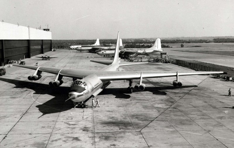 Convair b-36 турели