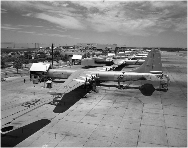Convair b-36 кабина