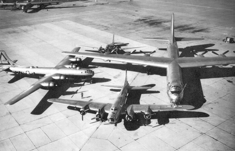 Бомбардировщику Convair b-36