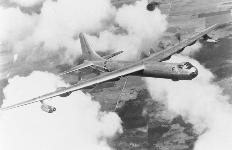 Convair b-36 кабина