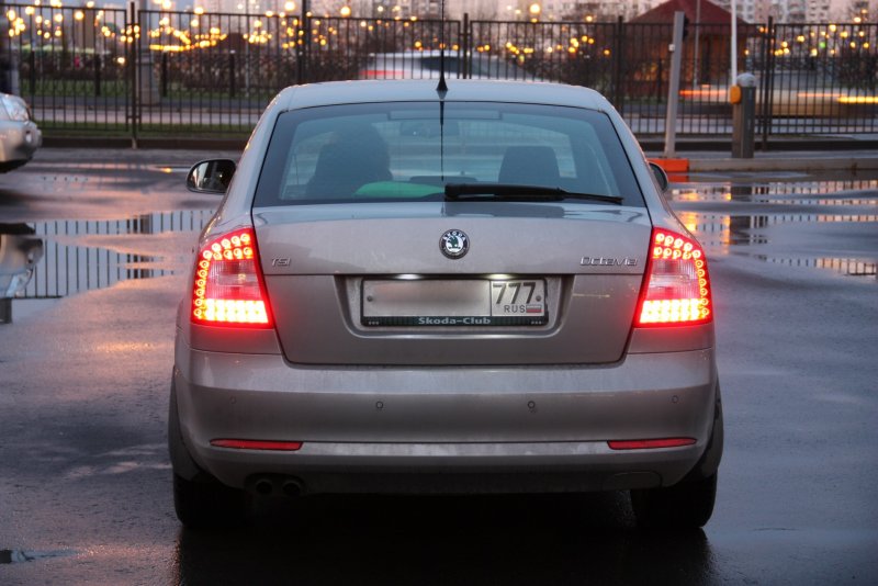 Led Skoda Octavia a5 FL