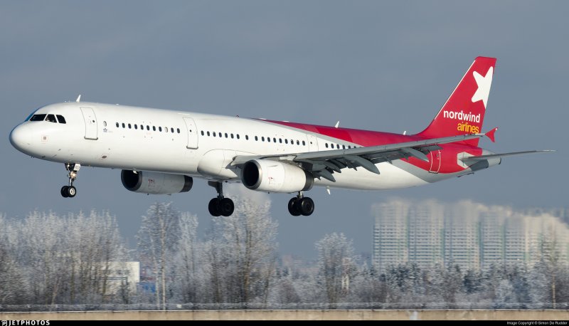 Airbus a321 Nordwind Airlines