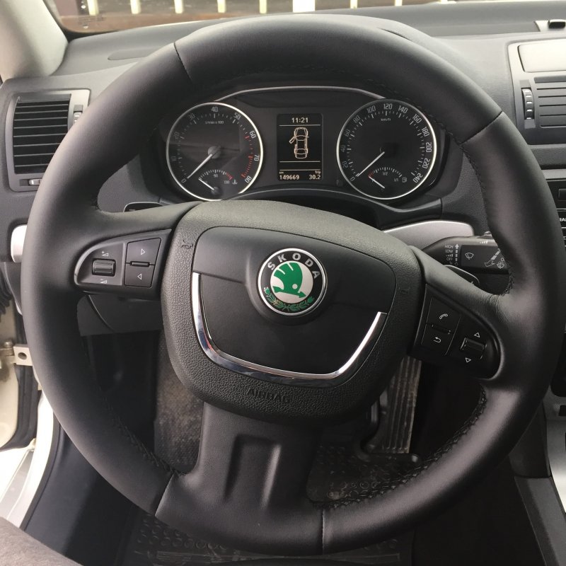 Перетяжка руля Skoda Octavia a5