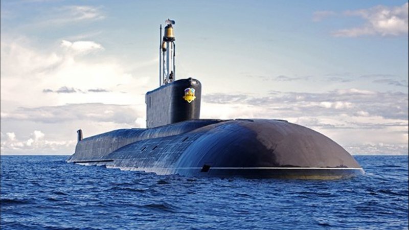 Модель АПЛ Борей проект 955