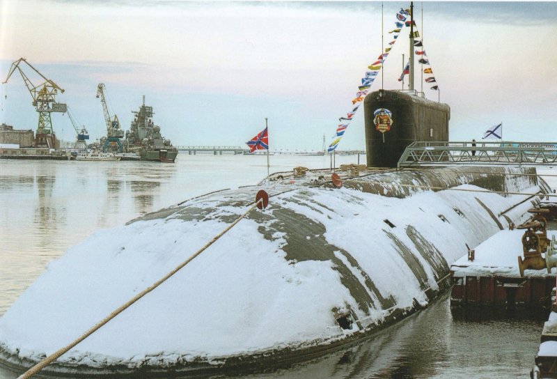 Подводная лодка к-535 «Юрий Долгорукий»