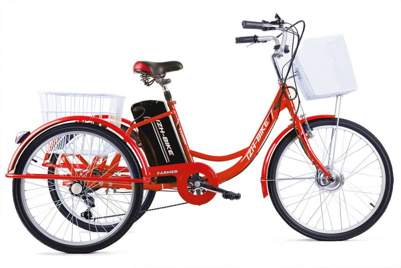 Велогибрид трицикл Crolan 350w