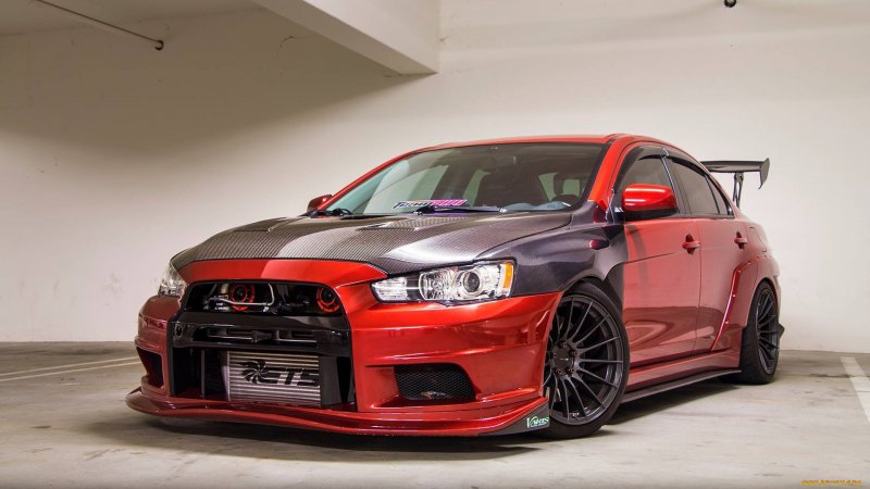 Mitsubishi Lancer Evolution 10 Black