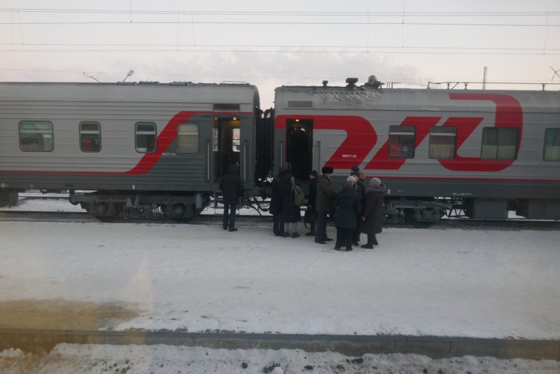 Фирменный поезд Москва Абакан