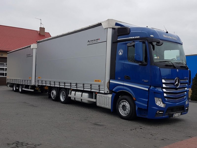 Mercedes Benz Actros 2545 euro6 mp4