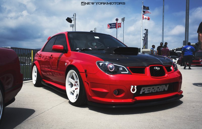 Subaru Impreza 2006 Red
