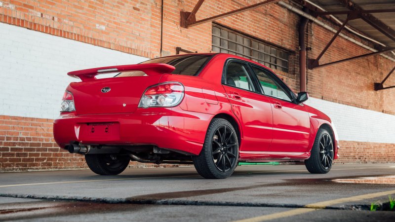 Subaru Impreza WRX 2006 Red