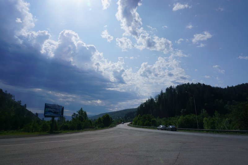 Дорога на Магнитогорск из Челябинска
