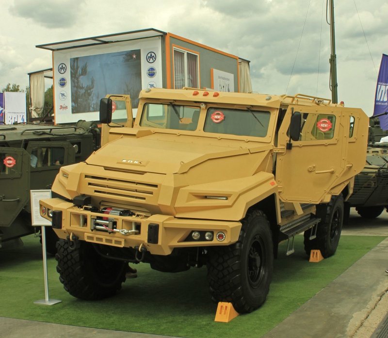 Бронированный автомобиль Урал впк5909с