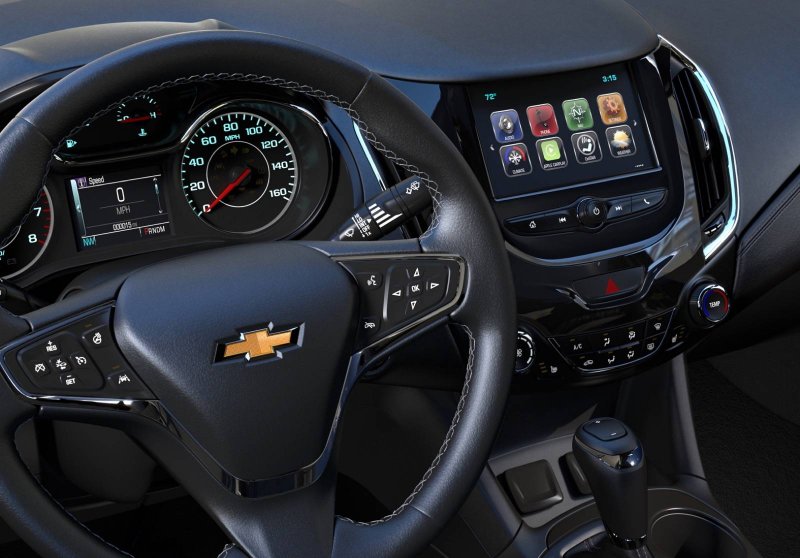Chevrolet Cruze 2016 салон