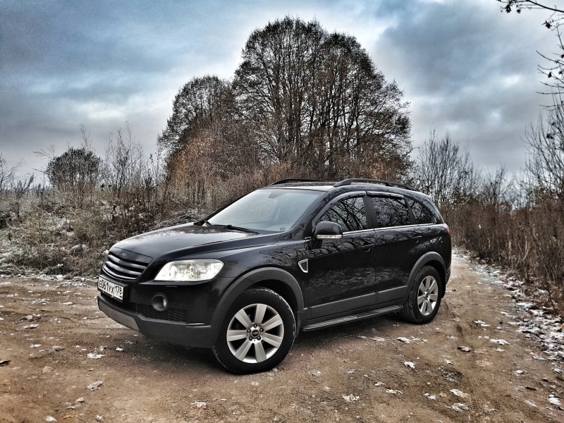 Chevrolet Captiva 2009 чёрный