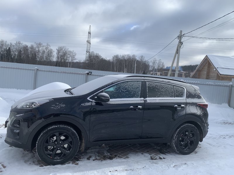 Kia Sportage 2020 черный
