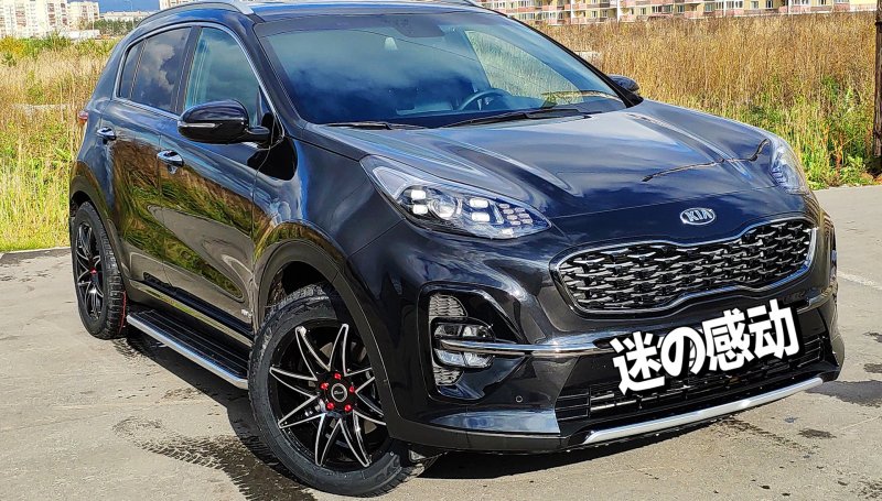 Kia Sportage Black Edition графит