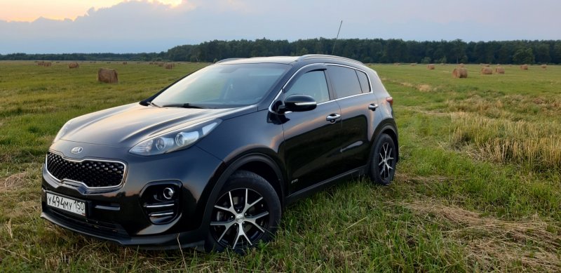 Kia Sportage Black Edition белый