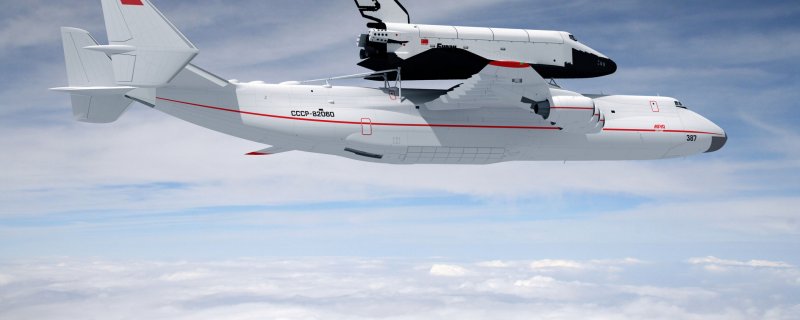 АН 225 И Буран на радиоуправлении
