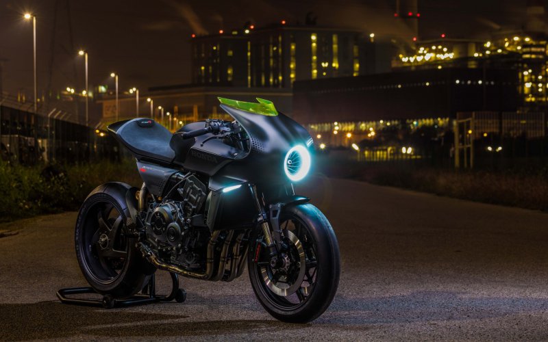 Honda CB Moto 4k