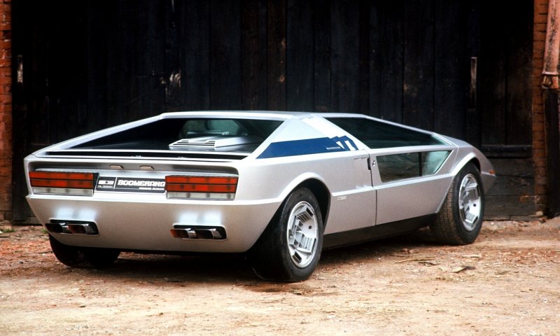 Maserati Boomerang Concept 1972г
