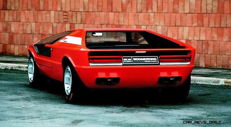 Maserati Boomerang 1972 года
