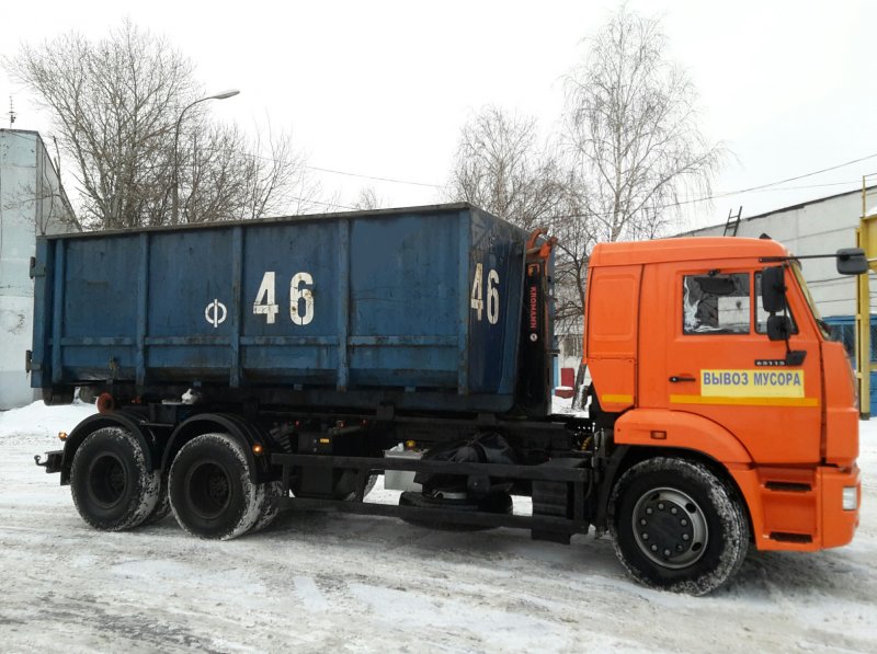 Мусоровоз Фаун на шасси КАМАЗ-53219